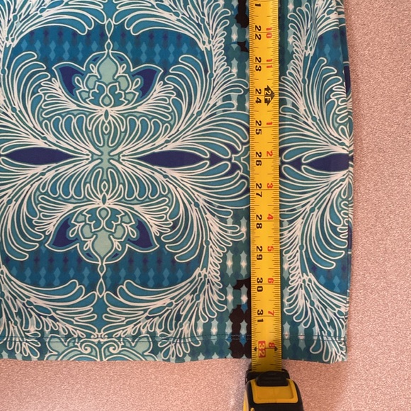 BEBE Ladies Teal Dress. Size S - Picture 12 of 12